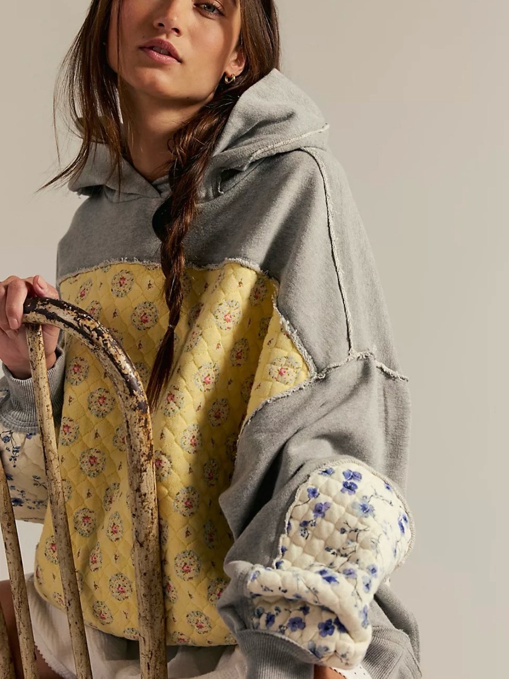 NWT We The Free Get Ditsy Hoodie